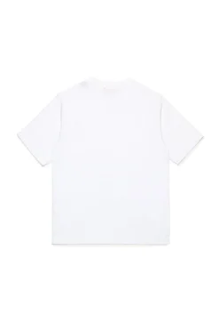 Swimwear | Swimwear>DIESEL T-shirt branded with side logo white