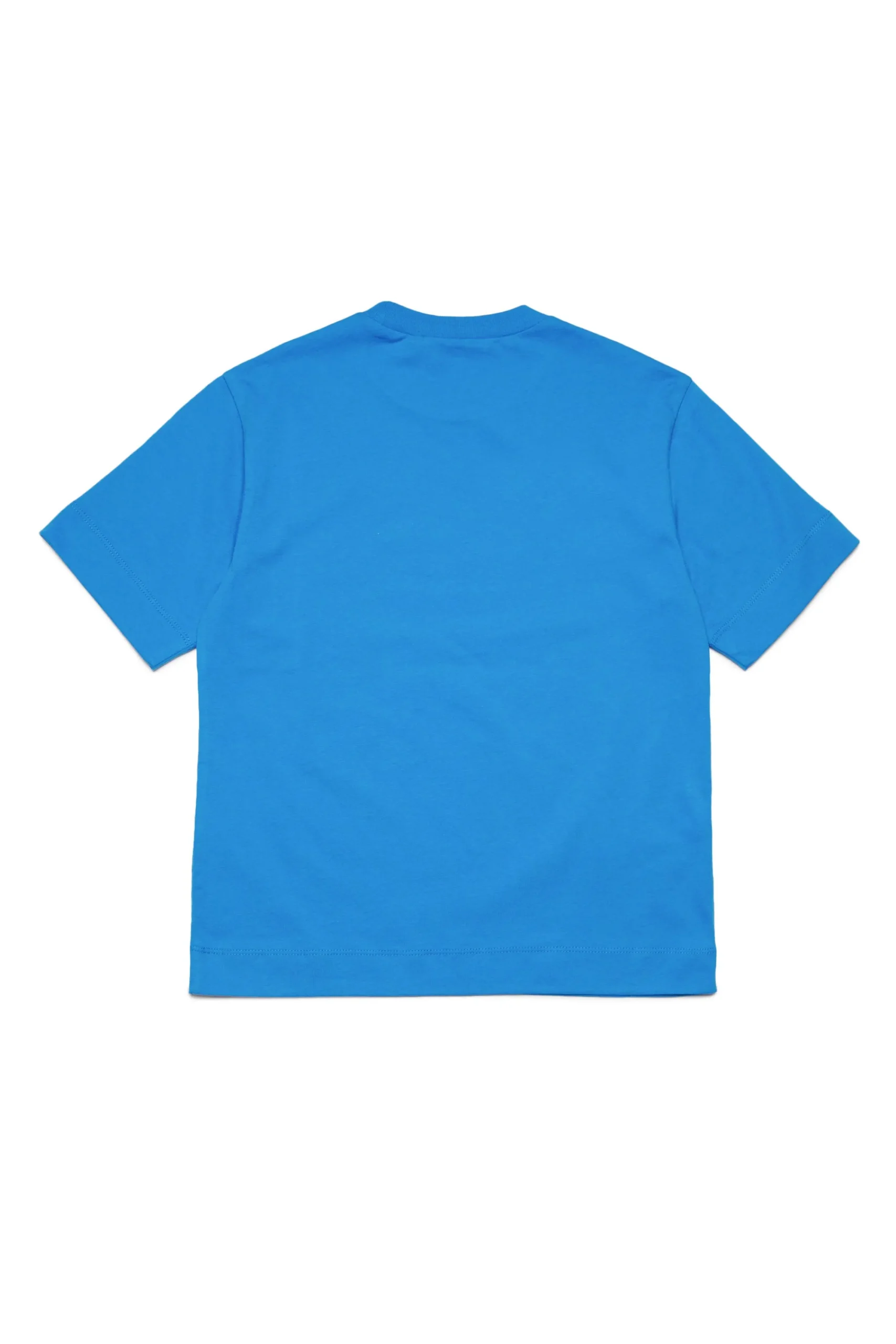 T-Shirts | Logomania>MARNI T-shirt in jersey with logo bright bluette