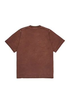 T-Shirts | T-Shirts>DSQUARED2 T-shirt Invicta x dachshund brown