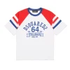 T-Shirts | T-Shirts>DSQUARED2 T-shirt with American Football print white