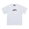 T-Shirts | Logomania>DSQUARED2 T-shirt with contrasting logo white