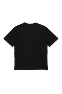 Logomania | Logomania>DIESEL T-shirt with DSL78 graphics black