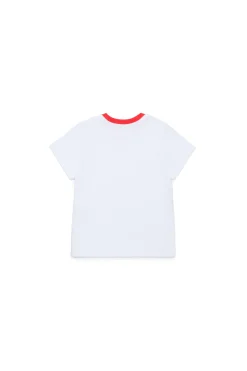 Swimwear | Swimwear>DIESEL T-shirt with Fire Truck graphics white