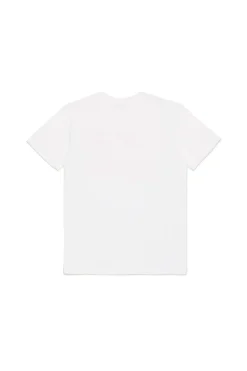 T-Shirts>N°21 T-shirt with I Love You graphic white