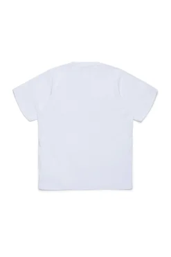 T-Shirts | Activewear>DSQUARED2 T-shirt with ICON logo white