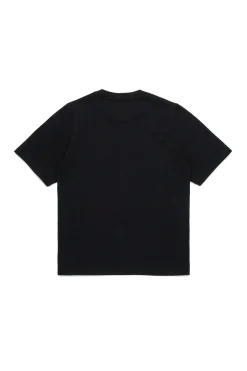 T-Shirts | T-Shirts>DSQUARED2 T-shirt with ICON new generation logo black
