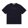 T-Shirts | Activewear>MARNI T-shirt with institutional logo blue navy