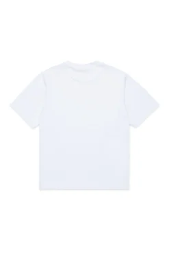 T-Shirts | Activewear>MARNI T-shirt with institutional logo white