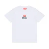 T-Shirts | T-Shirts>DIESEL T-shirt with logo D white