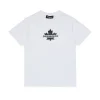 T-Shirts | Activewear>DSQUARED2 T-shirt with Maple Leaf white