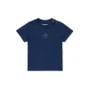 T-Shirts | Activewear>DSQUARED2 T-shirt with Maple Leaf dark blue