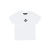 T-Shirts | Activewear>DSQUARED2 T-shirt with Maple Leaf white