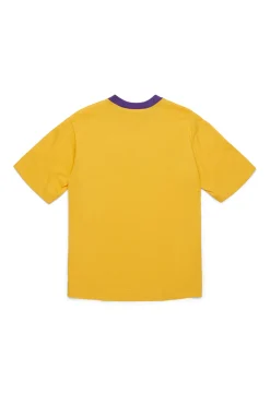 T-Shirts | Activewear>MARNI T-shirt with Mended patch intense yellow