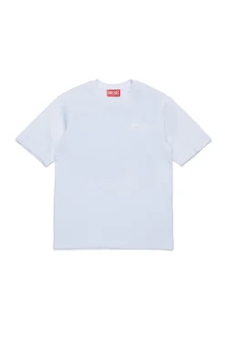 Oval D By Diesel | Oval D By Diesel>DIESEL T-shirt with maxi Oval D logo white