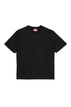 Oval D By Diesel | Oval D By Diesel>DIESEL T-shirt with maxi Oval D logo black