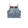 T-Shirts>DIESEL T-shirt with mylar and sequin finishing Denim Black