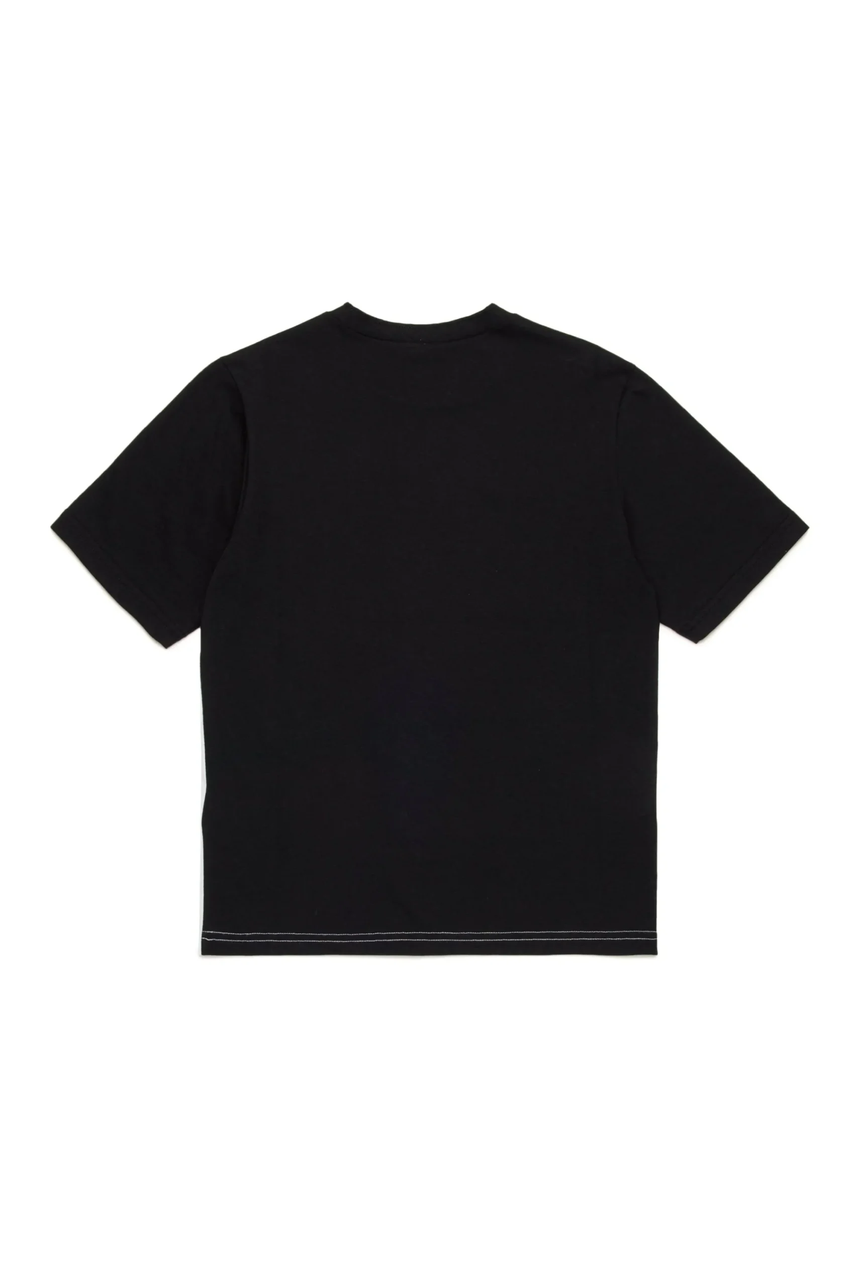 T-Shirts>N°21 T-shirt with Postcard print black