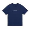 T-Shirts | Activewear>DSQUARED2 T-shirt with rubber effect logo dark blue