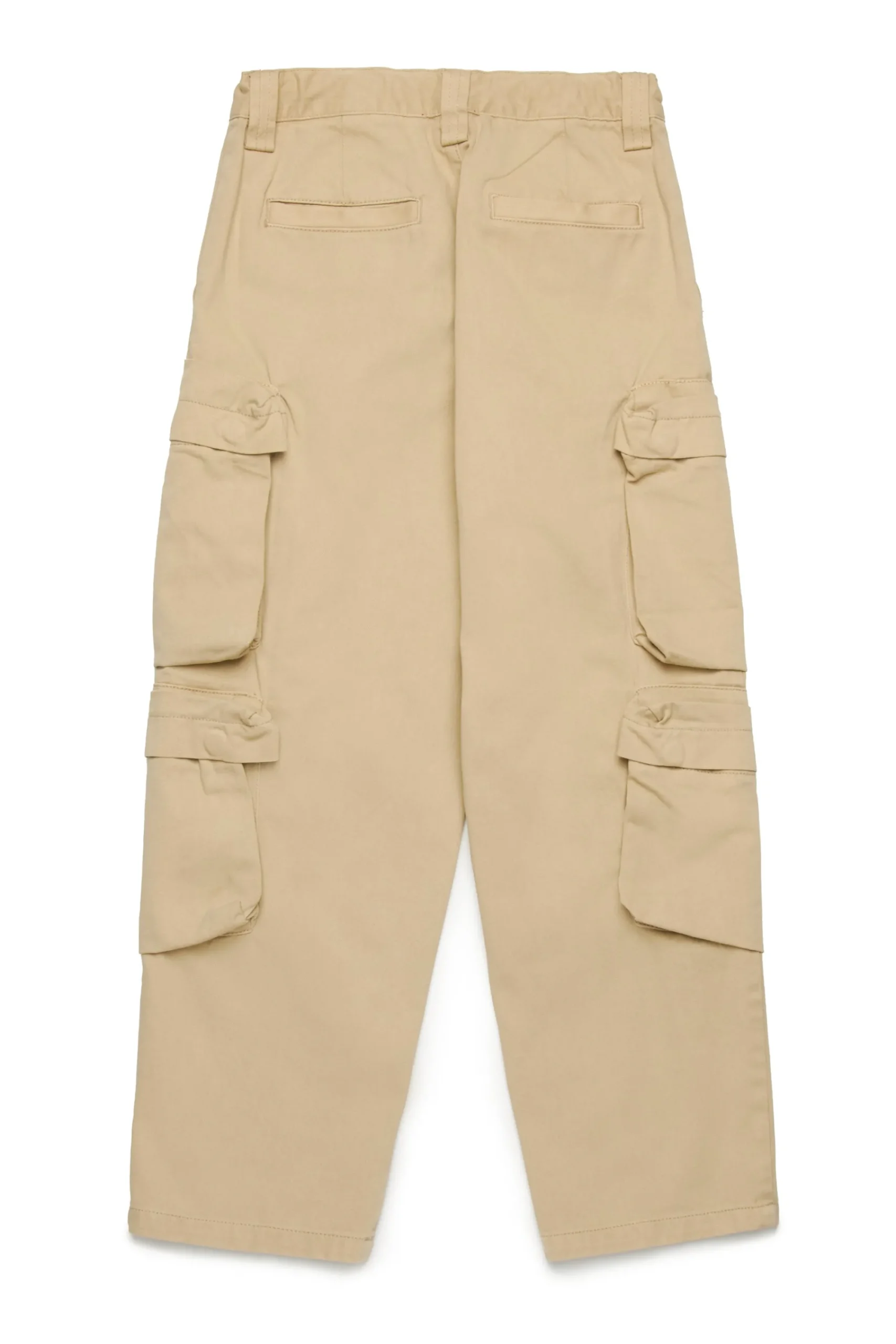 Pants>DIESEL Twill cargo pants beige