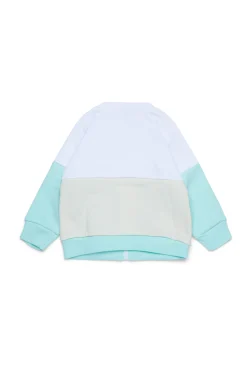 Sweatshirts | Activewear>MARNI Two-tone full-zip sweatshirt white
