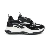 Sneakers | Sneakers>DSQUARED2 Two-tone low trainers Bubble black