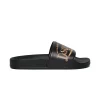 Logomania | Logomania>DSQUARED2 Vintage logo slide slippers black