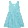 Dresses | Party Looks>MAX&Co. Watercolour effect poplin wallet dress new light blue