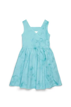 Dresses | Party Looks>MAX&Co. Watercolour effect poplin wallet dress new light blue
