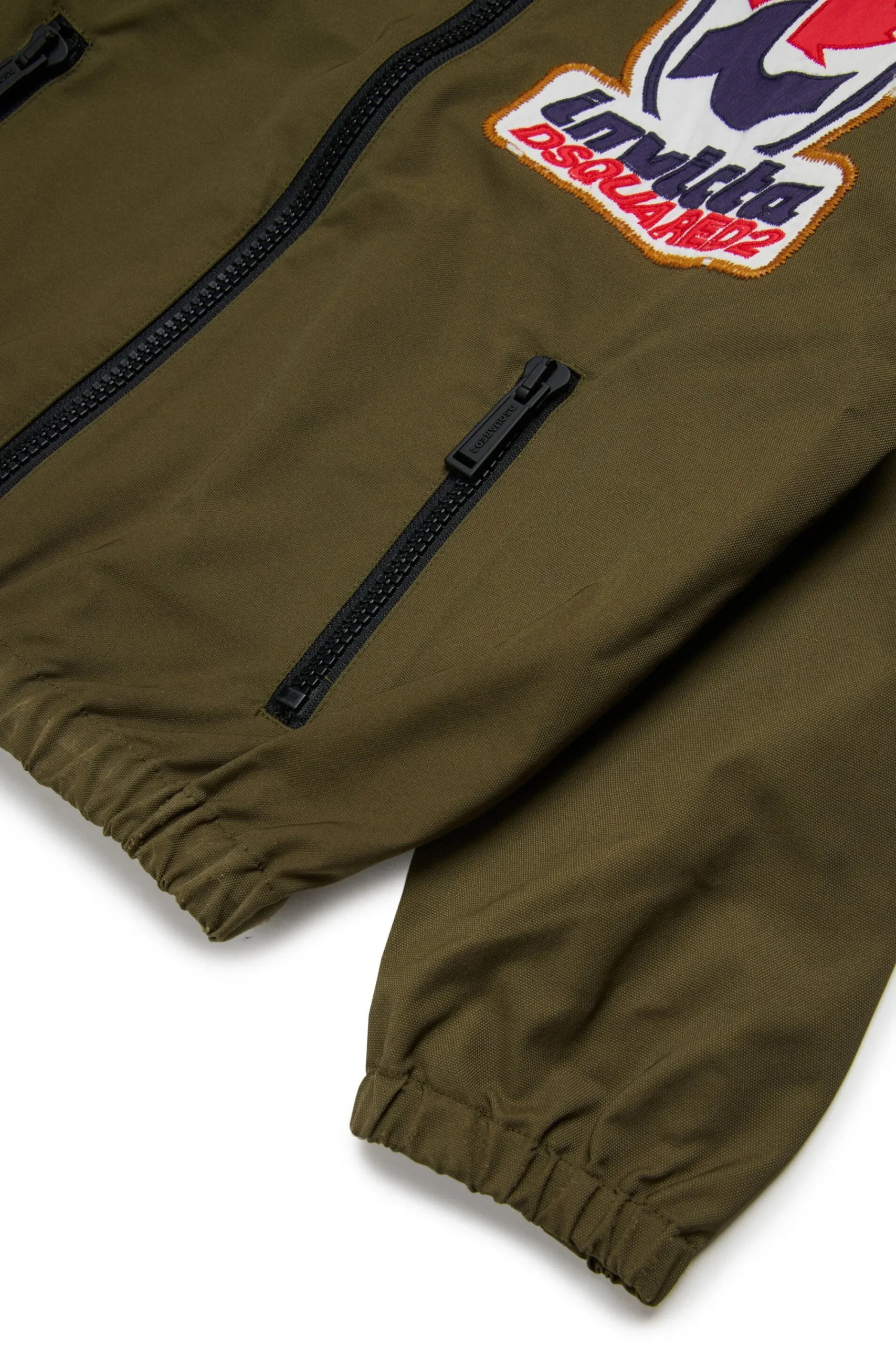 Jackets And Padded Jackets | Jackets And Padded Jackets>DSQUARED2 Windbreaker jacket Invicta x dark olive green