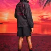 Oval D By Diesel | Oval D By Diesel>DIESEL Windbreaker jacket with maxi Oval D logo black