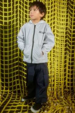 Jackets And Padded Jackets | Jackets And Padded Jackets>MYAR Windbreaker jacket with logo off white