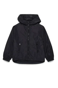Oval D By Diesel | Oval D By Diesel>DIESEL Windbreaker jacket with maxi Oval D logo black