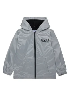 Jackets And Padded Jackets | Jackets And Padded Jackets>MYAR Windbreaker jacket with logo off white