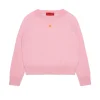 Knitwear>MAX&Co. Wool crew-neck pullover candy pink