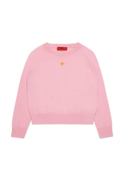 Knitwear>MAX&Co. Wool crew-neck pullover candy pink