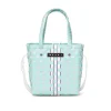 Bags And Backpacks>MARNI Woven Box Basket bag turquoise
