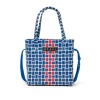 Bags And Backpacks>MARNI Woven Box Basket bag blue