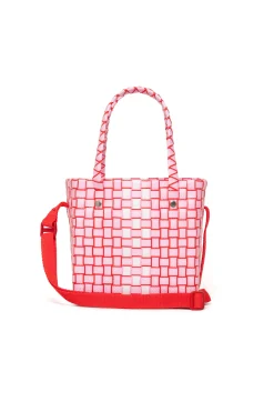Bags And Backpacks>MARNI Woven Box Basket bag white