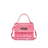 Bags And Backpacks>MARNI Woven Joy Macro bag extra pink