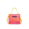 Bags And Backpacks>MARNI Woven Joy Micro bag extra pink