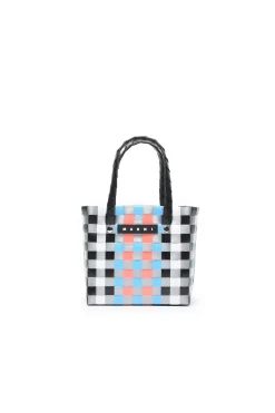 Bags And Backpacks>MARNI Woven Micro Basket bag black