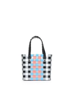 Bags And Backpacks>MARNI Woven Micro Basket bag black